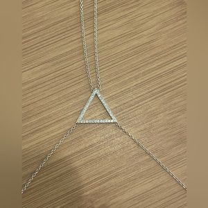 Zoe Chicco 14k and diamond hand chain .